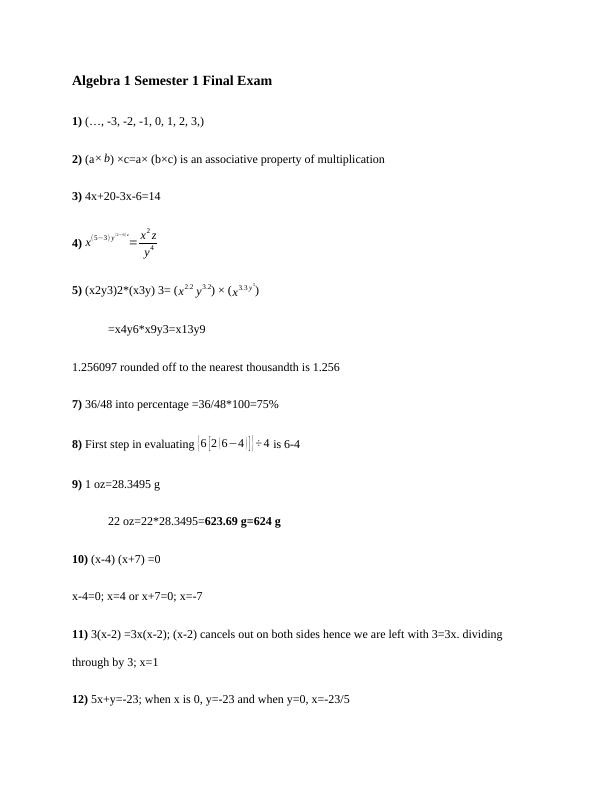 Maths Final Exam Study Material with Solved Assignments and Essays_2
