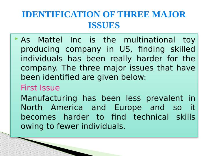 mattel supply chain case study