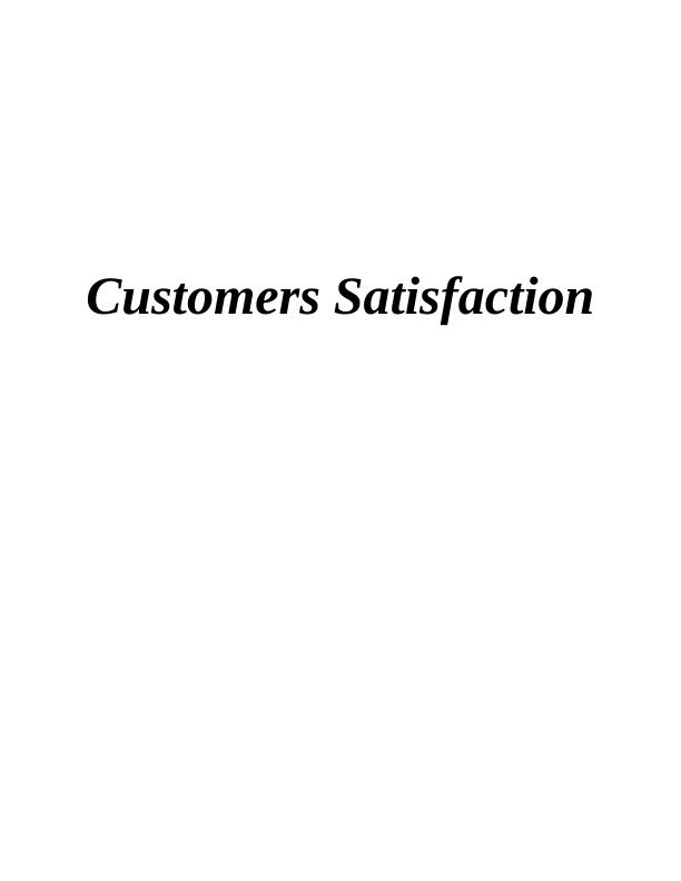 Customer Satisfaction Strategies for McDonald's: SWOT, PESTLE, Porter's Five Forces and 7 P's of Marketing_1