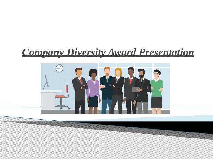 Diversity Award Presentation Desklib