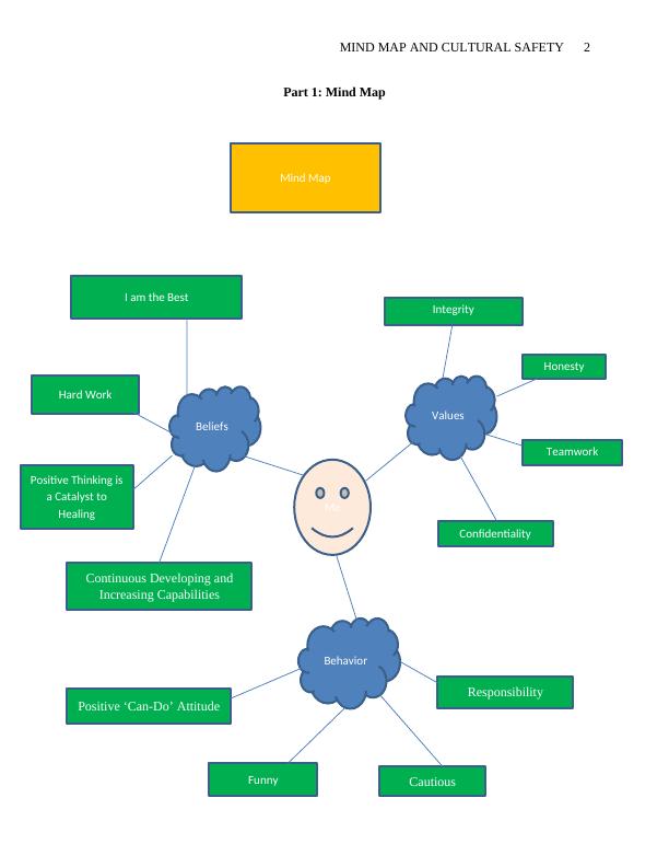 Mind Map And Cultural Safety - Desklib