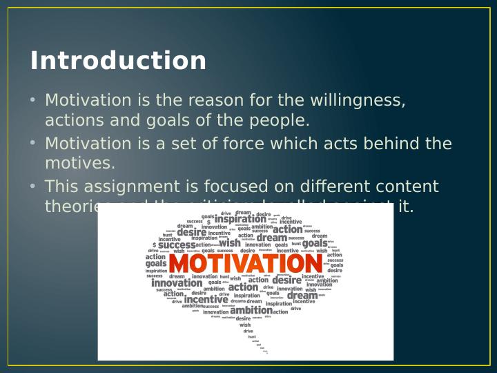 Motivation: Content Theories and Criticisms_2