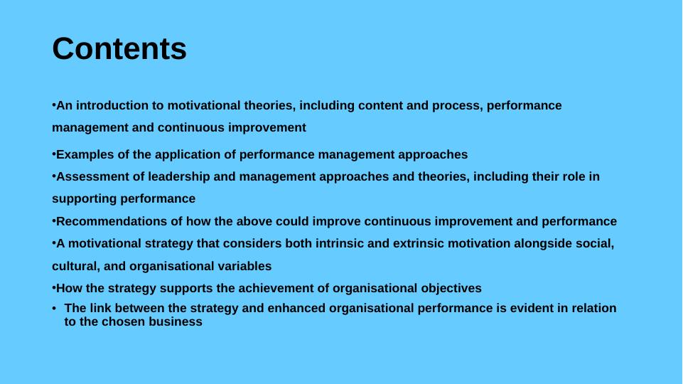 Motivational Strategy for Hays Company Leadership and Management