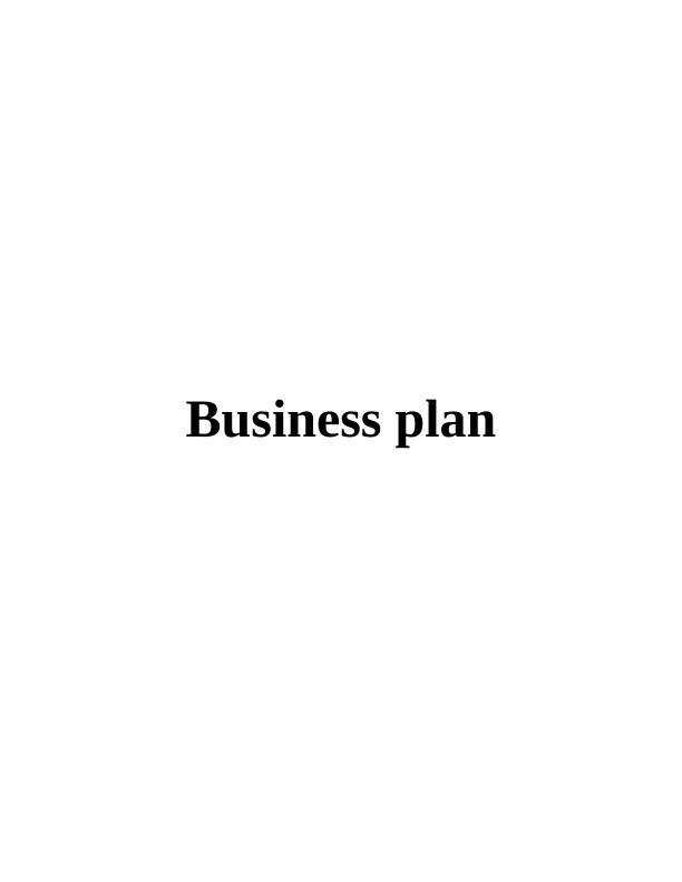 business plan for garage pdf