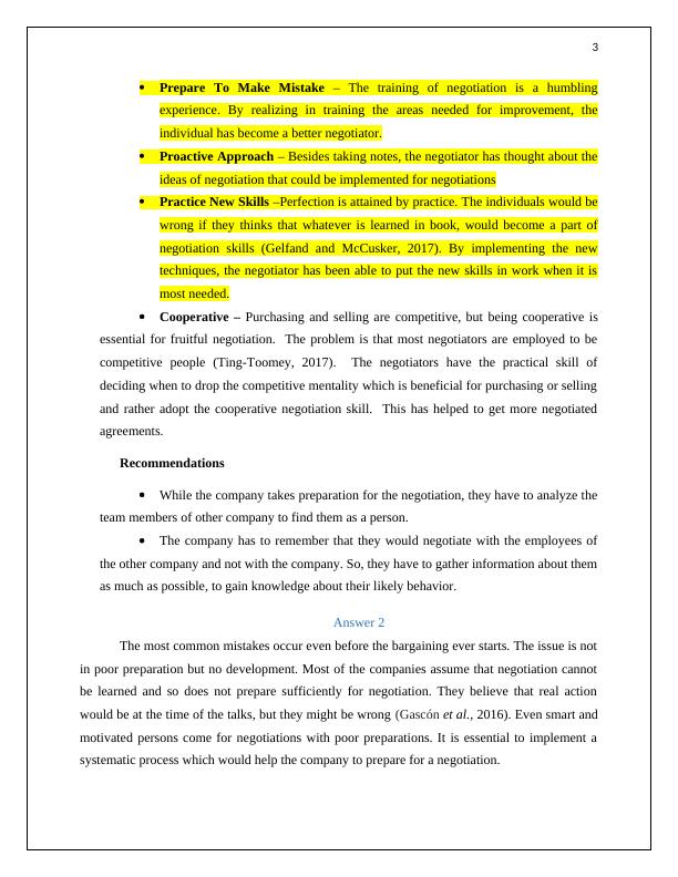 case study for negotiation skills training