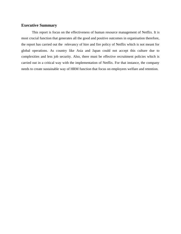 Netflix HRM Challenges and Opportunities