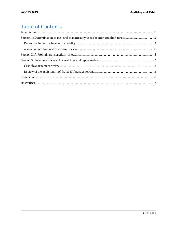 New Hope Corporation Limited – Annual Report Auditing | Desklib