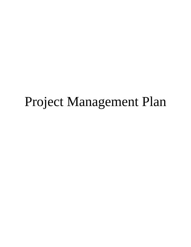 Project Management Plan for a Nursery Business_1