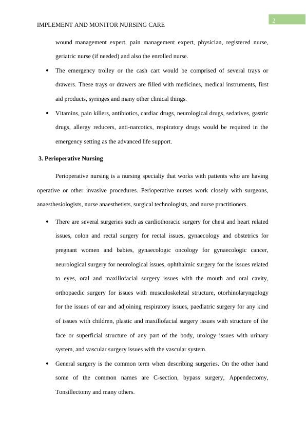 nursing research acute care setting