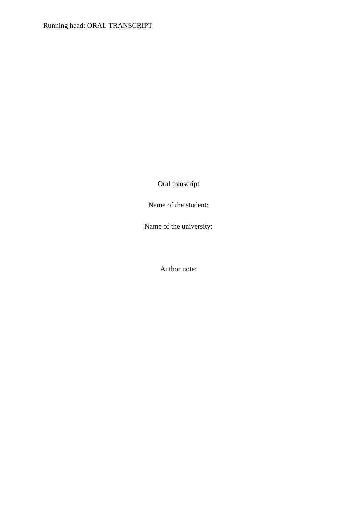 Verbal and NonVerbal Communication in Nursing Progress Note