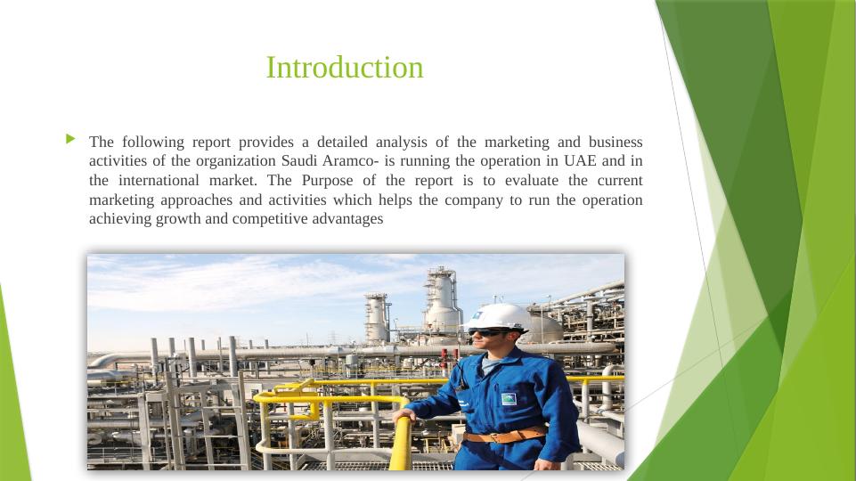 Marketing Analysis of Oil and Gas Industry - Saudi Aramco_2