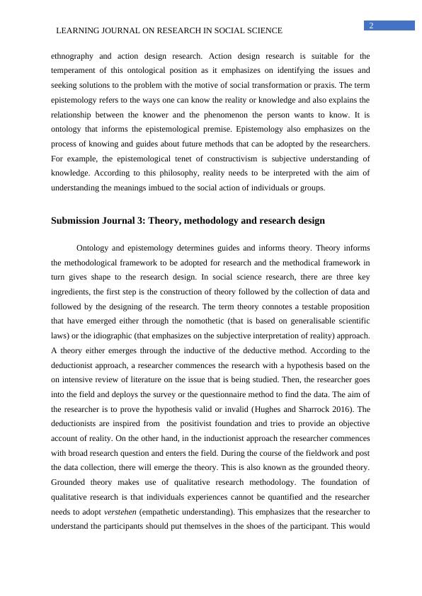 Ontology and Epistemology in Social Science Research_3