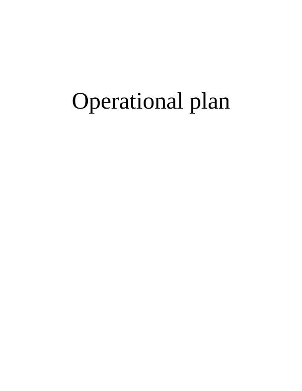 Operational Plan for Wesfarmers: Key Operations, Models, and Strategies