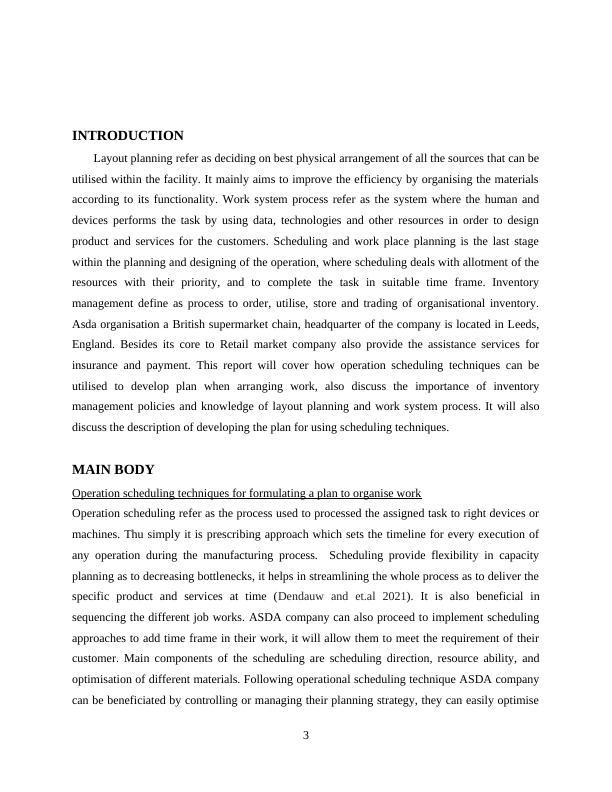 Operations Management: Scheduling, Inventory Management, Layout ...