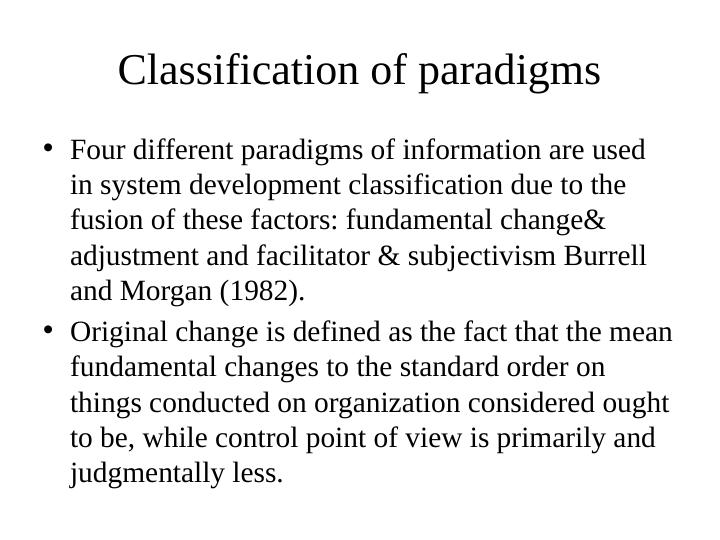 Organisational Analysis: Paradigms, Criticisms, and Practicality_2