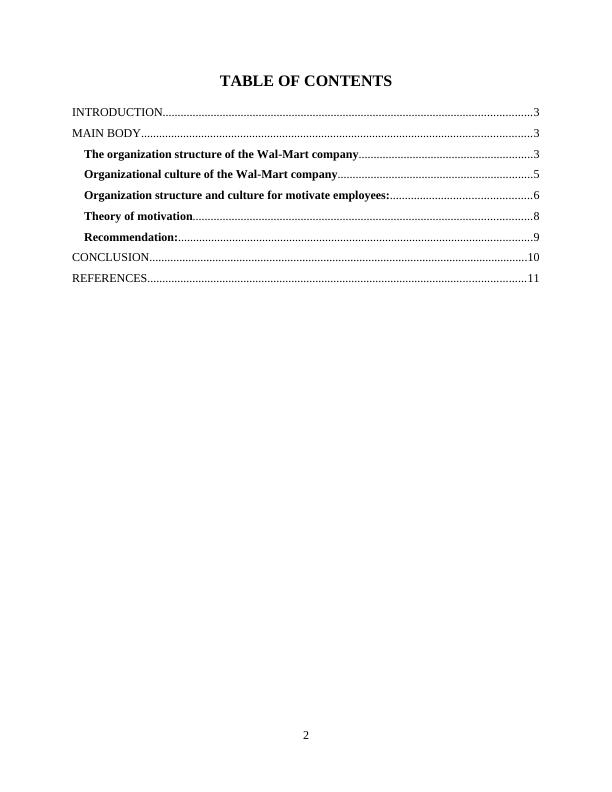Leadership Analyzing WalMart's Organizational Culture