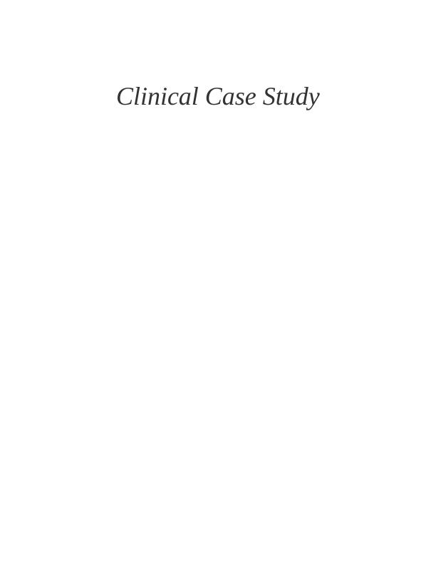 case study on pain management