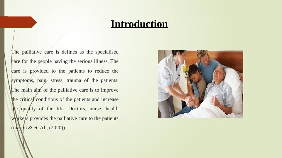 Palliative Care: Multidisciplinary Team Approach and National Standards_3