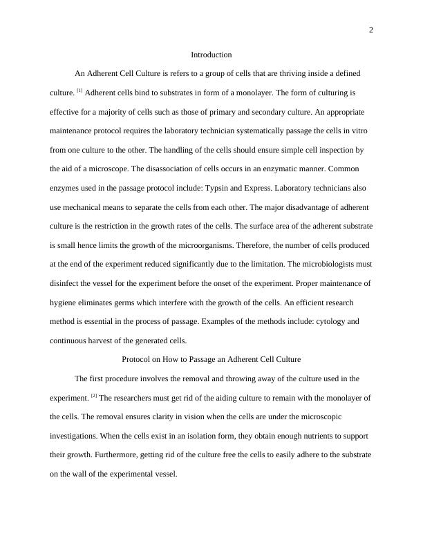 Passaging Adherent Cell Culture Protocol and Techniques