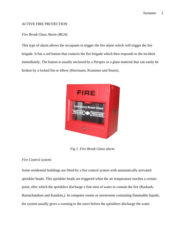 Passive and active fire protection in class 1a and class 10a buildings_2
