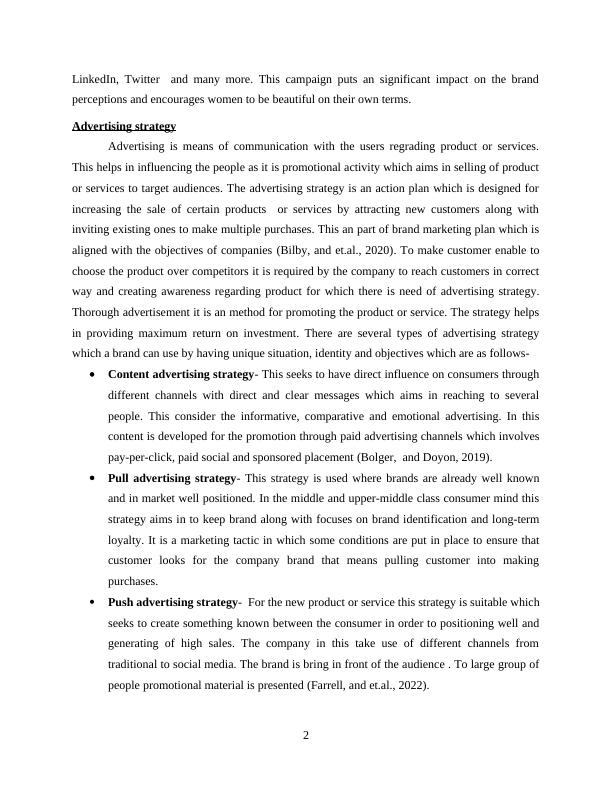 Advertising Strategy and Planning for Pears Campaign by Unilever