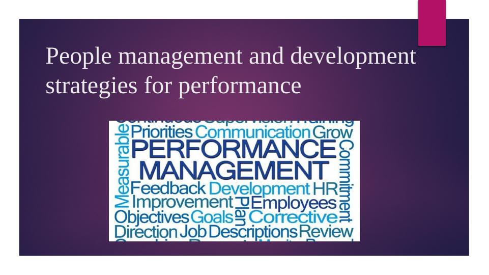 People Management and Development Strategies for Performance_1