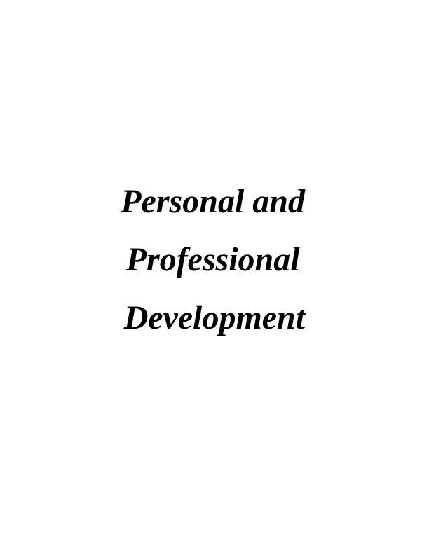 Personal and Professional Development in Human Resource Career Path