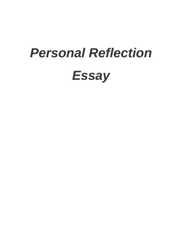 Personal Reflection Essay on Designing and Planning Training Event