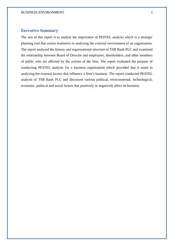 PESTEL Analysis of TSB Bank PLC_2