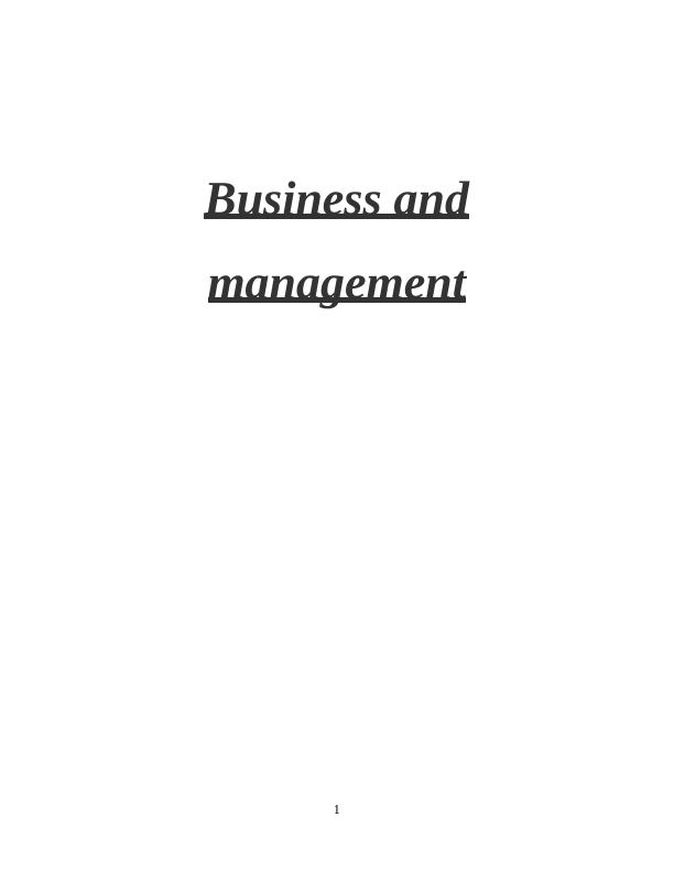 PESTLE Analysis of Tesco: Business and Management