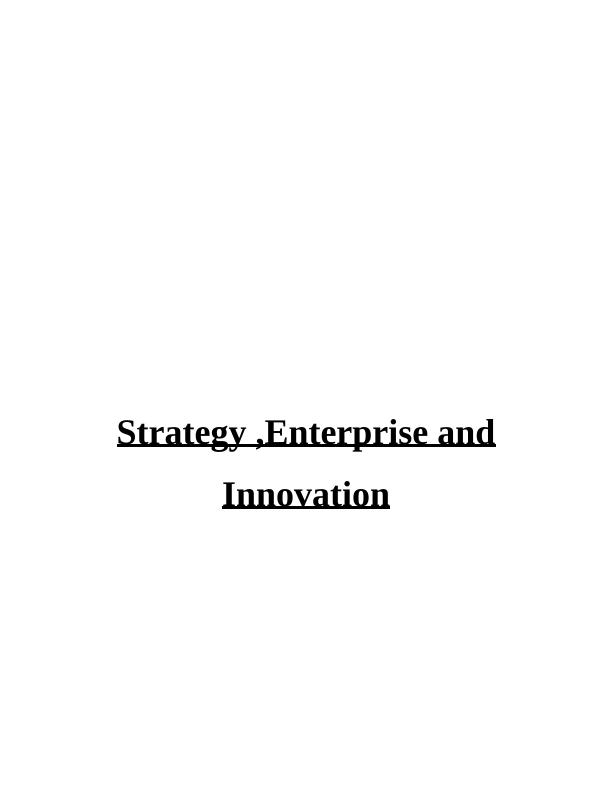 Pfizer: Strategy, Enterprise and Innovation - A Case Study Report_1