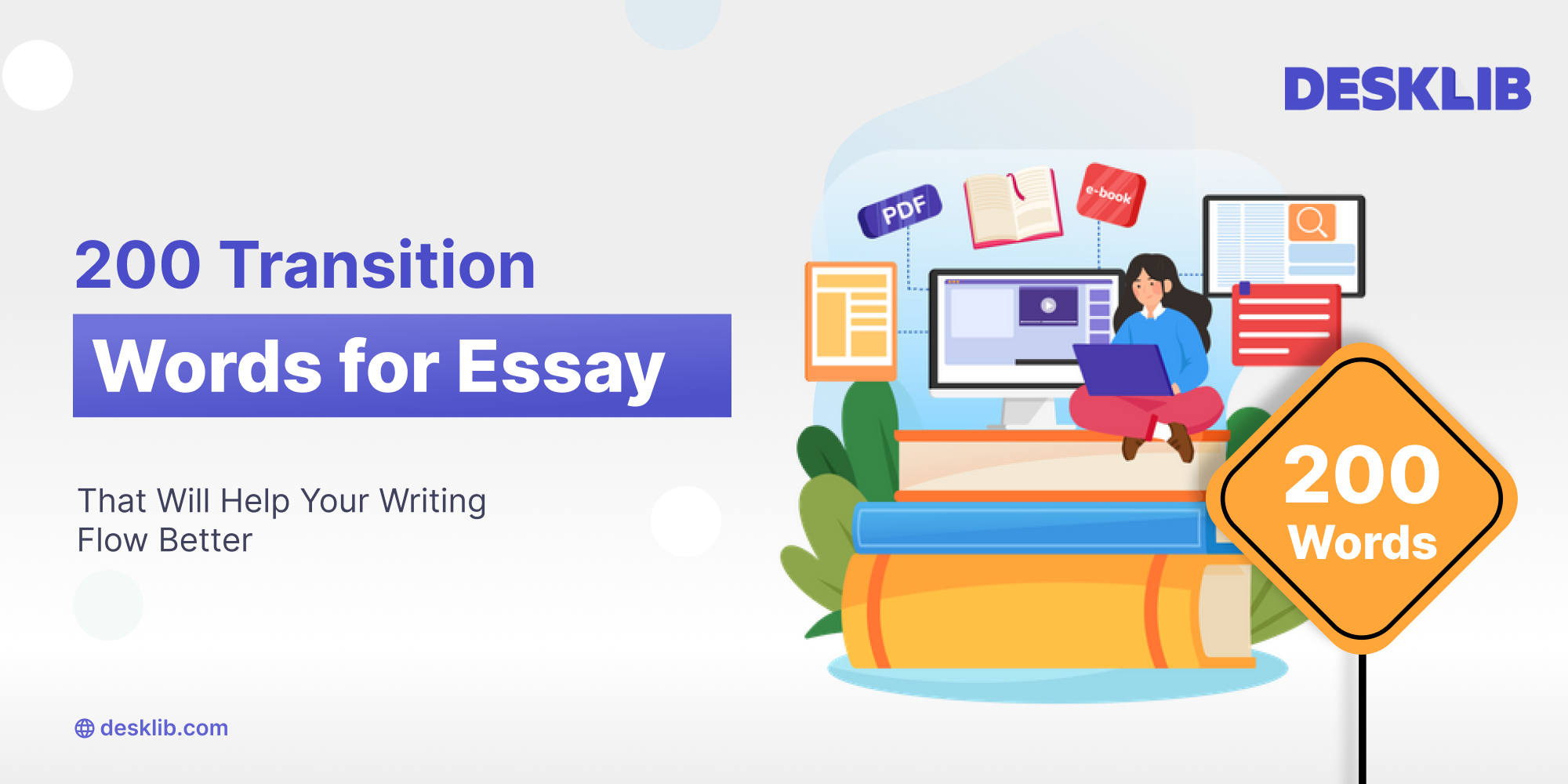 200 Transition Words for Essays
