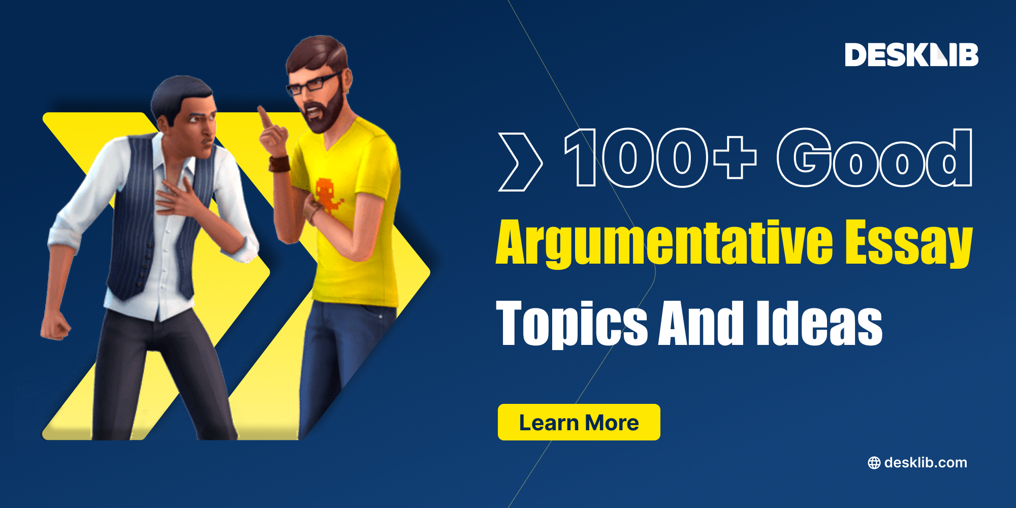 100 Good Argumentative Essay Topics And Ideas