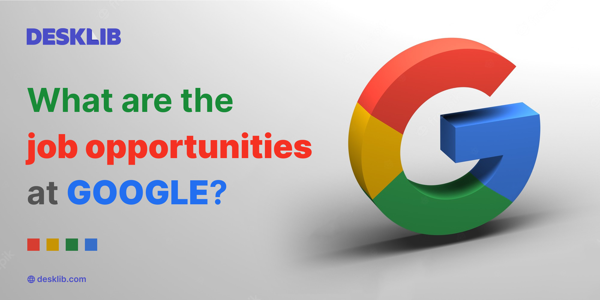 Job Opportunities at Google