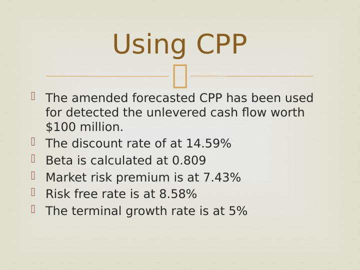 Pinkerton Case Solution: Using CPP, Increase in Operating Profit, Present Value, Management of NWC, Financing Options, NPV Values, and Recommendation_3