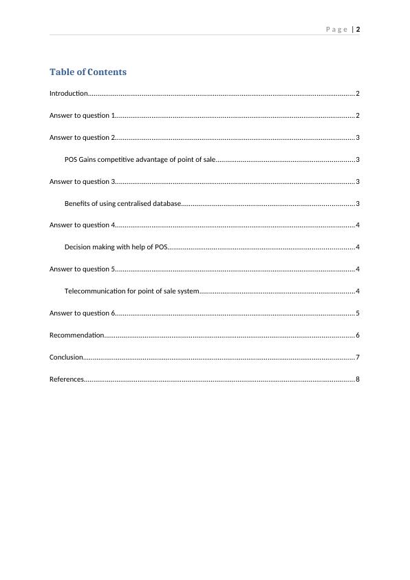 Analysis Of Point Of Sale System And Its Benefits For Business Operations