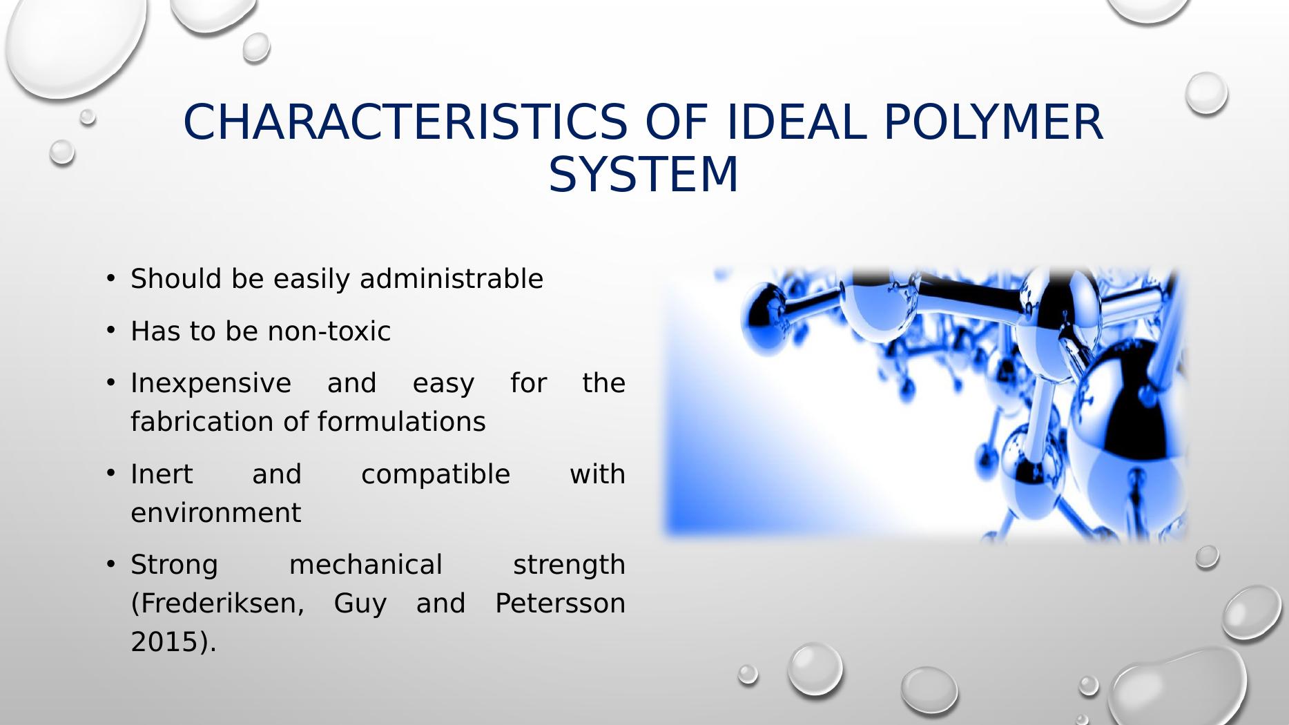 Polymers in Pharmaceuticals Types, Characteristics, and Applications
