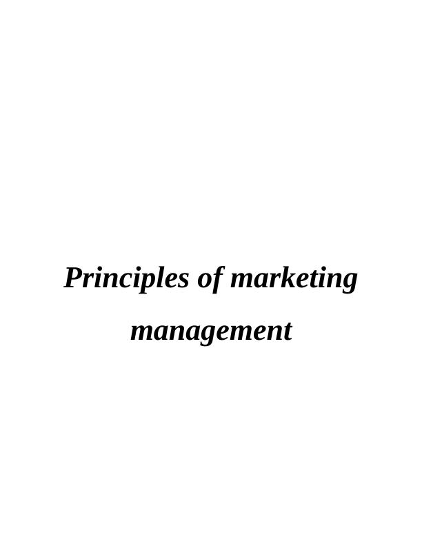 Principles of Marketing: Cadbury Brand Analysis and PESTLE Analysis