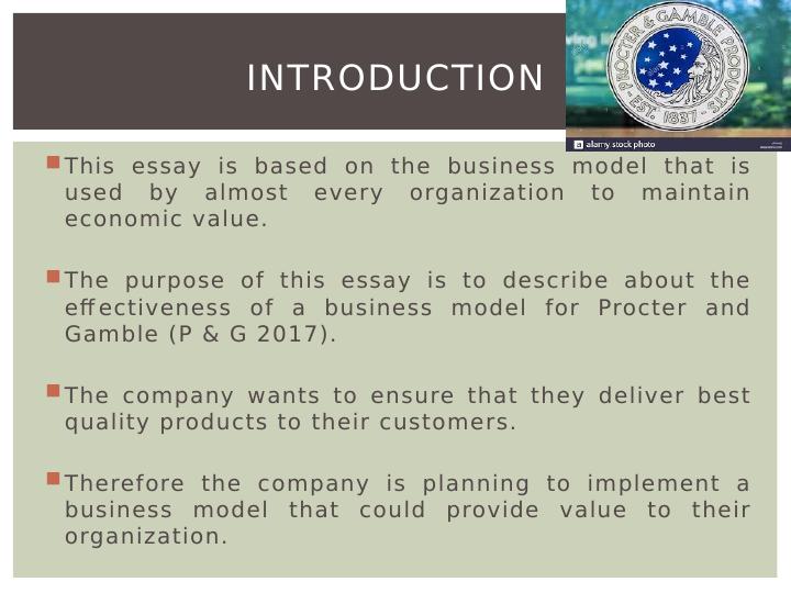 Business Model and Disruption: A Case Study of Procter & Gamble_2