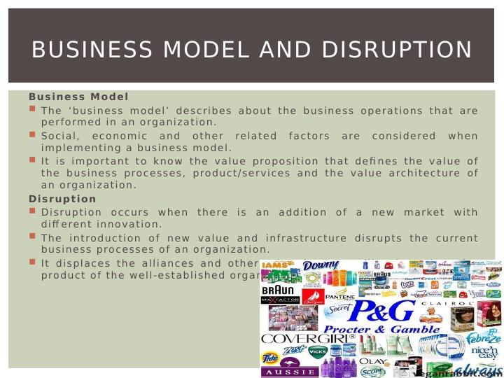 Business Model and Disruption: A Case Study of Procter & Gamble_3