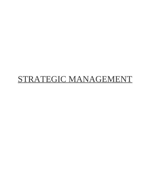 Strategic Management for Procter & Gamble: SWOT and PESTLE Analysis_1