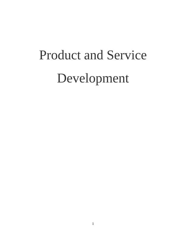 Unit 22 Product and Service Development_1