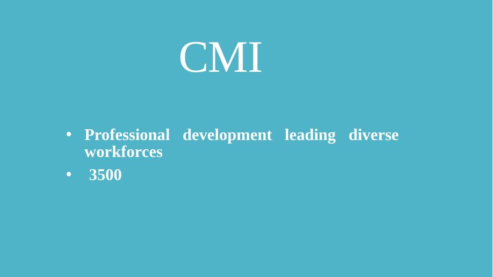 Professional Development Leading Diverse Workforces - CMI_1