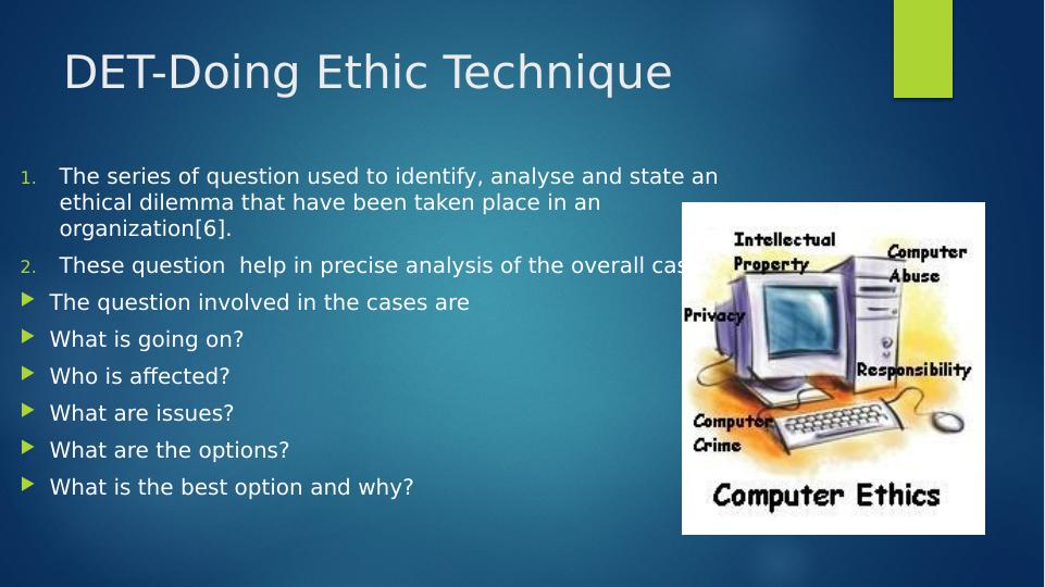 Professional Issues in IT: Case Studies Analyzing Ethical Dilemmas in Organizations_3