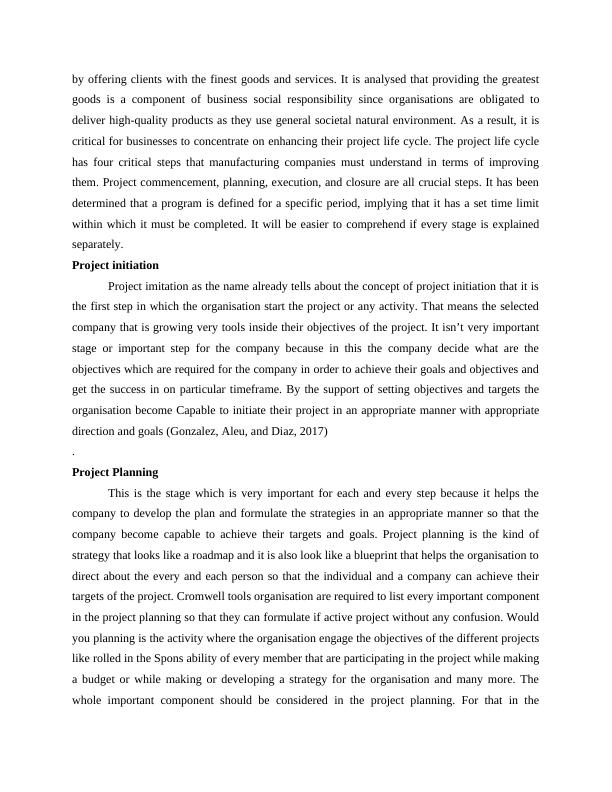 case study analysis life cycle