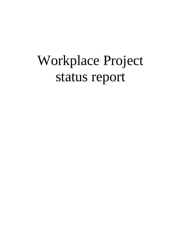 Project Status Report for Mitsubishi Motors Australia Limited