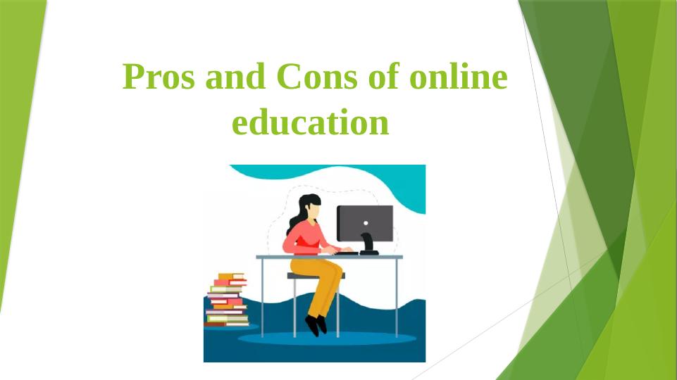 pros and cons of online education group discussion