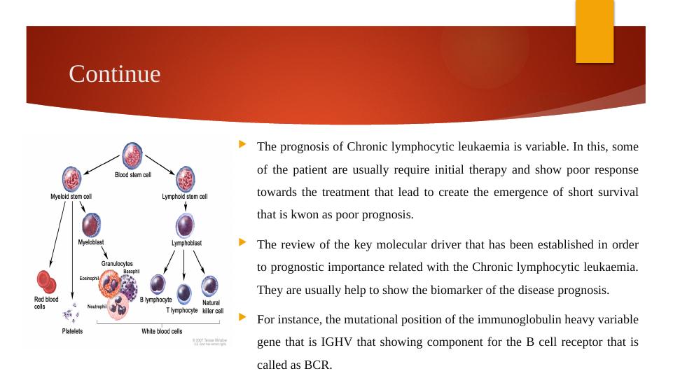 Proteomics In The Diagnosis And Therapy Of Chronic Lymphocytic Leukaemia