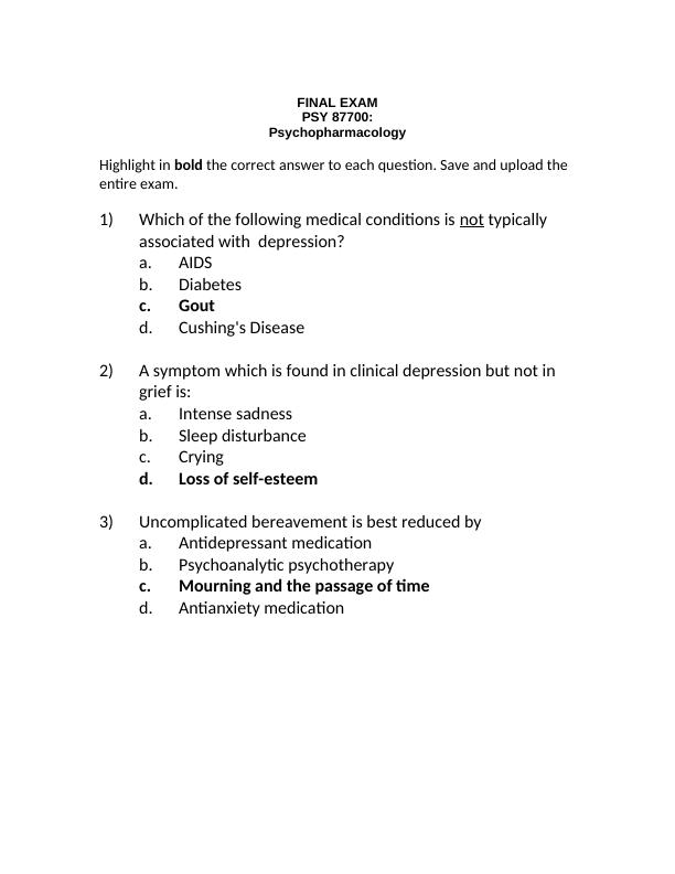 Psychopharmacology Final Exam_1