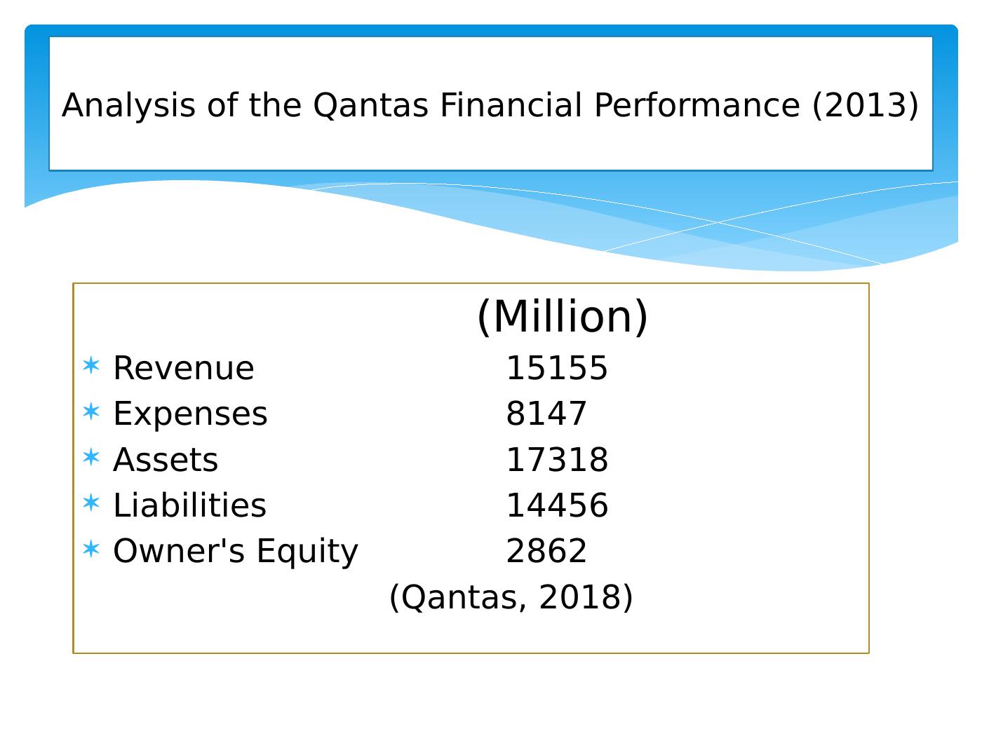 Qantas Financial Performance Analysis 20132018